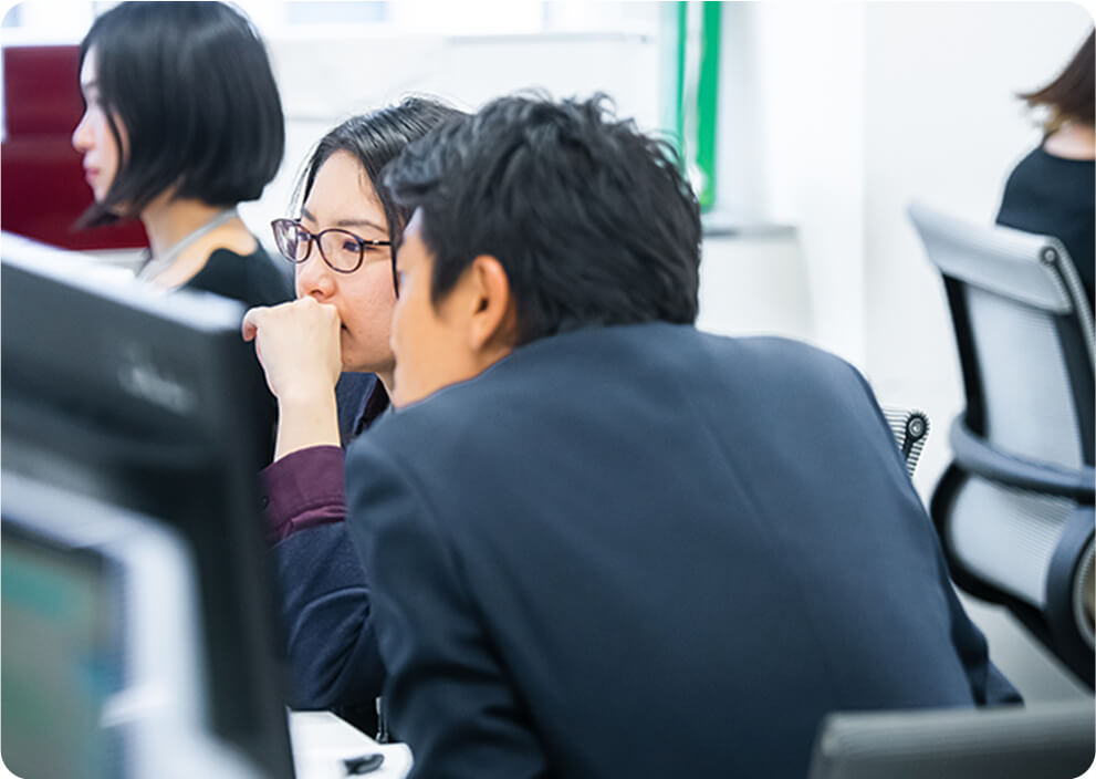 成⻑と働きやすさを重きにおいた環境