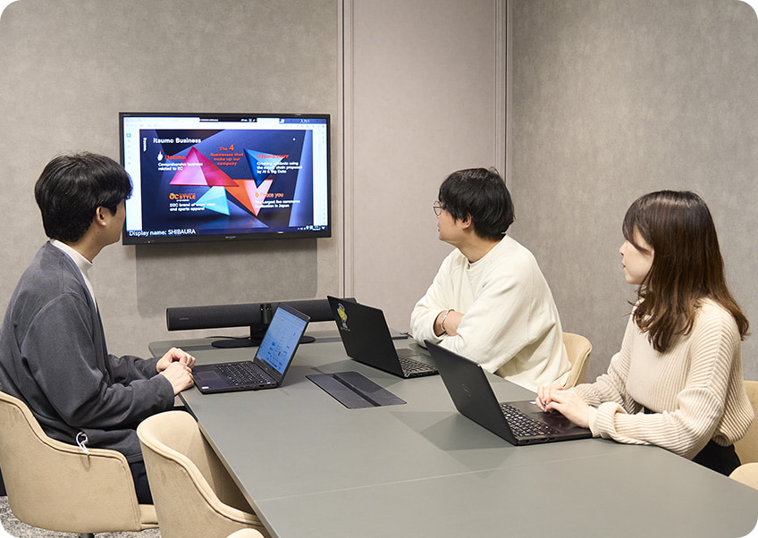 成⻑と働きやすさを重きにおいた環境